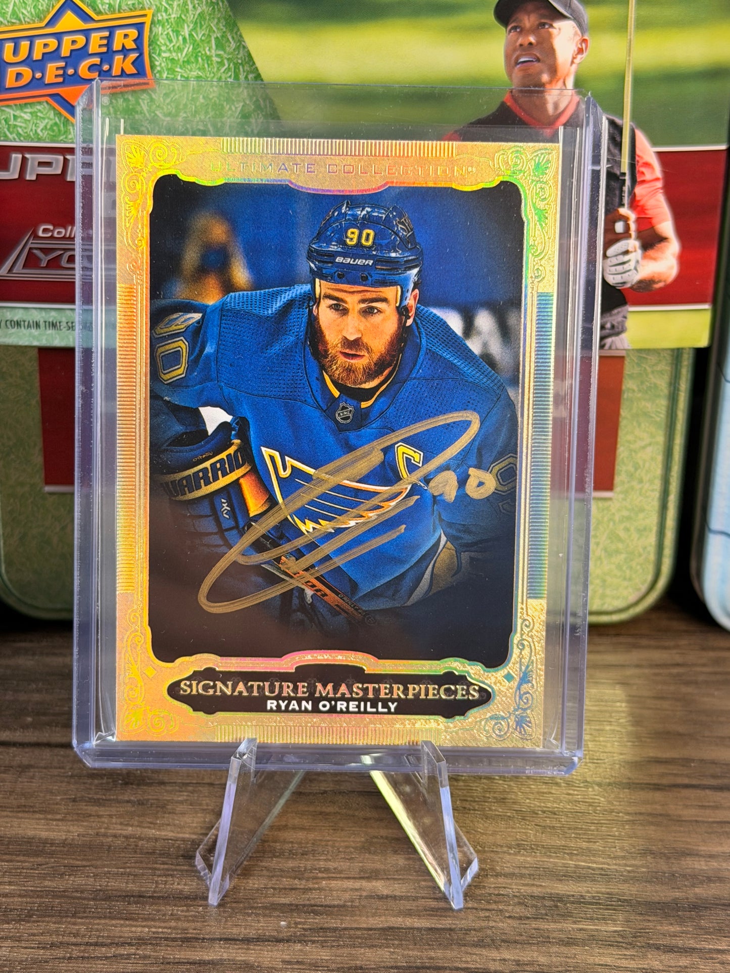 2020-21 - Ultimate - Ryan O'Reilly - Gold Auto - USM-RO